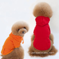 Sweats à capuche pour chien en polaire bon marché, chauds et confortables à sept couleurs
